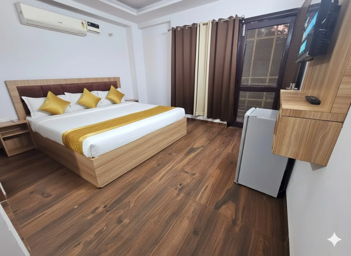 Furnished room at Cloud Nine Rooms 679